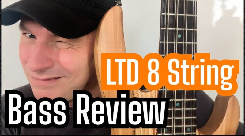 My completely honest review of the LTD B208 8 string bass