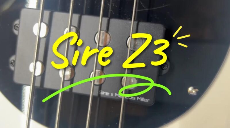 NEW Sire Marcus Miller Z3 - Bass Review