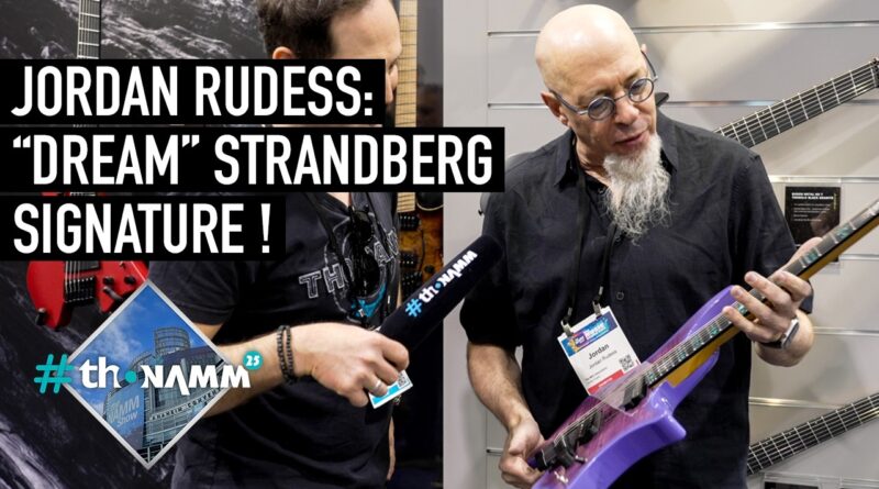 NEW Strandberg Dream Theater Signature Guitar | Jordan Rudess | #ThoNAMM25