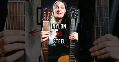 Nylon VS Steel String – EPIC GUITAR BATTLE