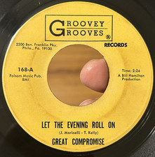 RARE Phila Psych Ballad GREAT COMPROMISE LET THE EVENING ROLL ON Groovey Grooves