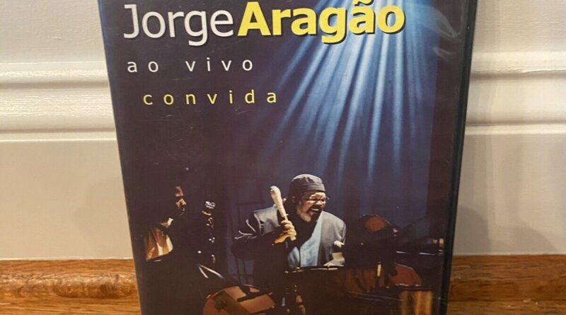 Rare DVD Concert / Jorge Aragao / Ao Vivo Convida / Very Good Condition Live