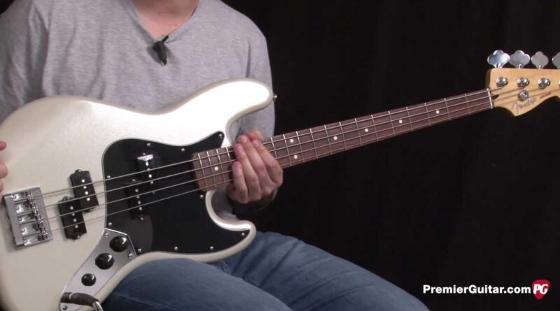 Review Demo - Fender Blacktop Jazz Bass