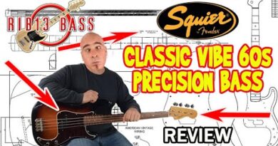 Rib13 Bass - Squier Classic Vibe 60s Precision Bass Review