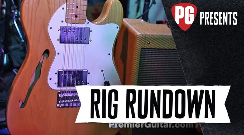 Rig Rundown - Lucinda Williams, Stuart Mathis, and David Sutton