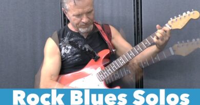 Rock Blues Guitar Solos Compilation