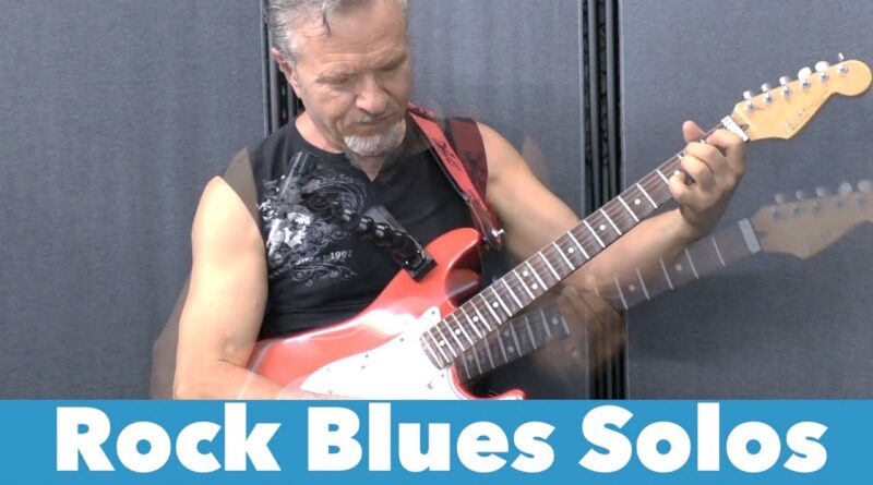 Rock Blues Guitar Solos Compilation