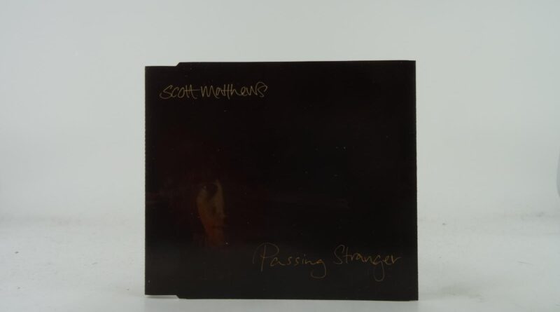 SCOTT MATTHEWS PASSING STRANGER (C33) 1 Track Promo CD Single Picture Sleeve SAN