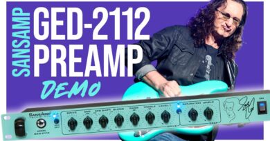 SansAmp GED 2112 Geddy Lee Signature Preamp Demo