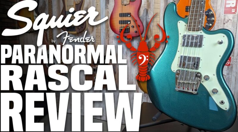 Squier Paranormal Rascal Bass - Ridiculous Retro Vintage Tone Machine! - LowEndLobster Review