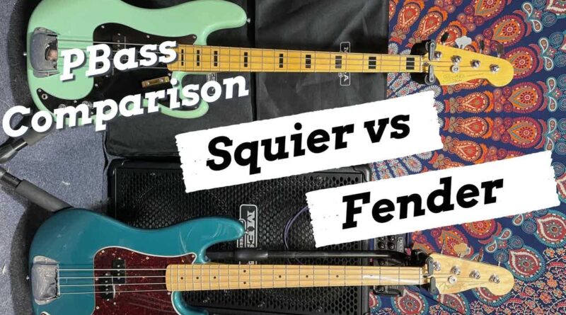 Squier vs. Fender Precison Bass - is the difference worth it?