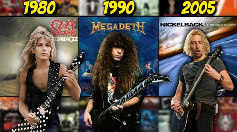 The Best METAL Guitar Solo Of Every Year (1970-2024)