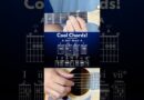 Try this simple and cool sounding chord progression! Grab your guitar and play along!