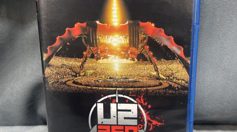 U2 Live Concert 360 at the Rose Bowl Blu-ray With Photo Booklet & Bonus Material