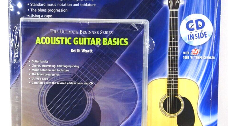 Ultimate Beginner Series: Acoustic Guitar Basics (Revised Edition) NEW SEALED