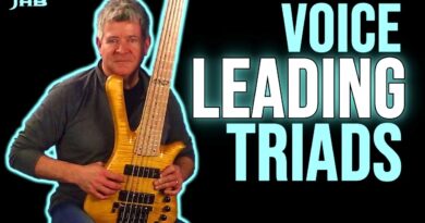 Voice Leading Triads in Under 5 Minutes | Joe Hubbard Bass Lessons