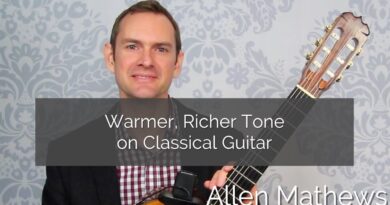 Warm, Rich Tone on Classical Guitar (even without nails)