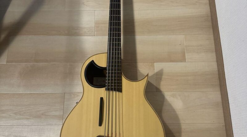 Warwick Alien 5st Natural Satin / Electric Bass Guitar w/ Gig Bag