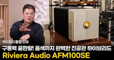 [리뷰] 구동력 끝판왕! 음색까지 완벽한 진공관 하이브리드, Riviera Audio AFM100SE 파워앰프