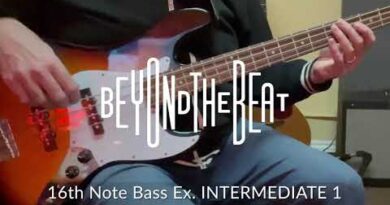 16th Note Bass Ex  INTERMEDIATE LEVEL 1