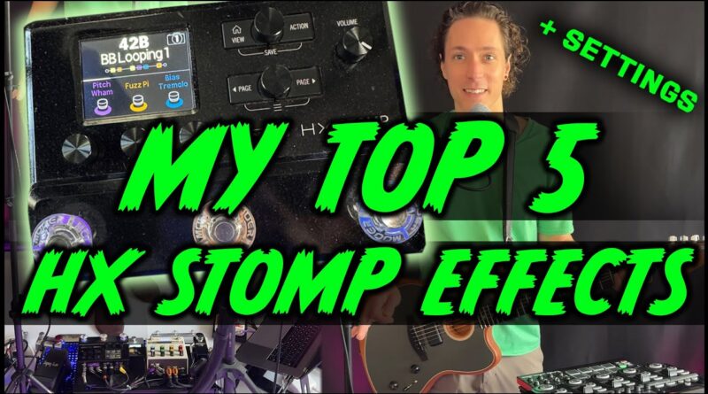 5 Best Desert Island HX Stomp Effects