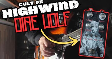 A GREAT overdrive for those High Gain tones! Highwind Amplification/ Cult FX // Dire Wolf