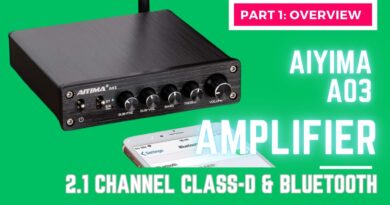 Aiyima A03 Amplifier, Bang for Small $, Review: Part 1