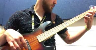 Bass Guitar Left Hand Warm Up Intermediate