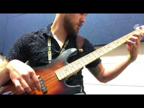 Bass Guitar Left Hand Warm Up Intermediate