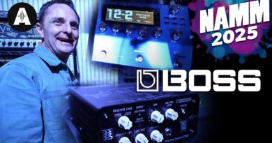 Boss Tube Amp Expander & VG-800 V-Guitar Processor! | Boss NAMM 2025