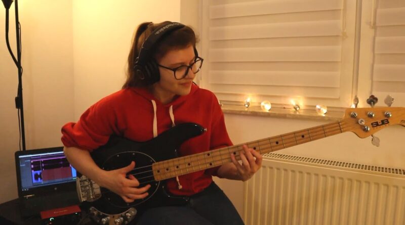 Dua Lipa - Levitating (Bass Cover)