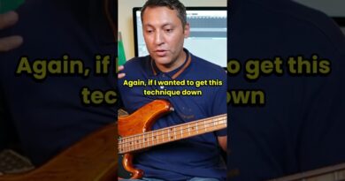 Exploring an advanced bass technique