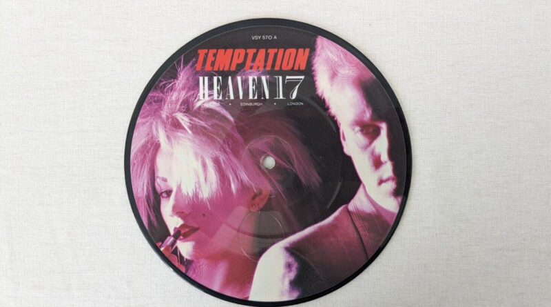 Heaven 17 Temptation 7'' Picture Disc Vinyl Record 1983 Virgin VSY 570 Free Post