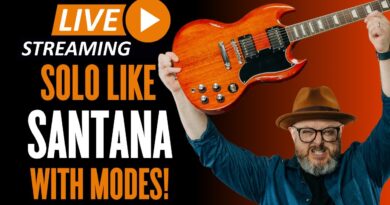 How to Sound Like Santana with Modes