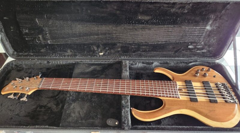 Ibanez 7-String Electric Bass Guitar - Natural (BTB747 )