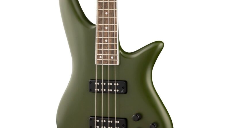 Jackson X Series Spectra Bass SBX IV Bass Guitar, Matte Army Drab