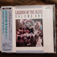 Japan Edit. Legends Of The Blues Vol.1 CD Compilation with Obi