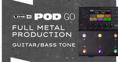 Line 6 POD Go Full Metal Production | Guitar and Bass Tone