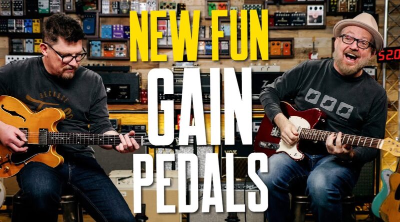 New Gain Pedals To Love! [EHX, Cunningham, Keeley, Wampler, Origin & Soundgas]