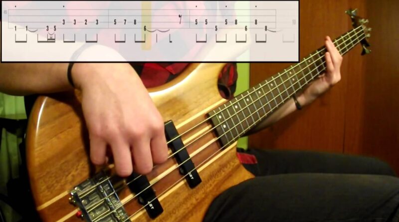 Red Hot Chili Peppers - Soul To Squeeze (Bass Cover) (Play Along Tabs In Video)