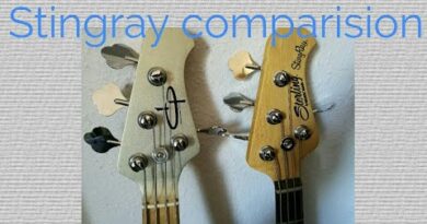 Stingray comparision: OLP MM2 vs Sterling classic 24 Review Test demo