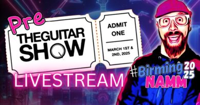 The Guitar Show 2025 PRE Livestream Hang #BirmingNAMM2025