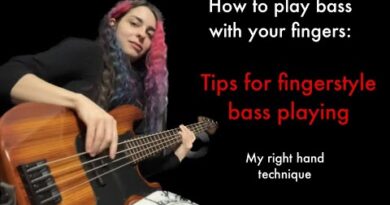 Tips For Fingerstyle Bass Technique