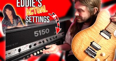 Trying Eddie Van Halen's Actual Amp Settings!