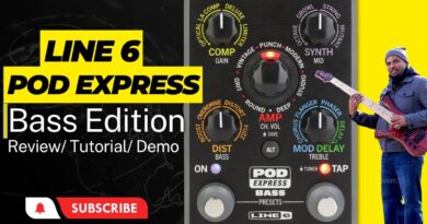 Worst Multi-Effects Pedal Ever? | Line 6 "POD Express" Bass Edition | Review/ Tutorial / Demo