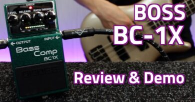 Boss BC-1X Bass Compressor - Review & Demo