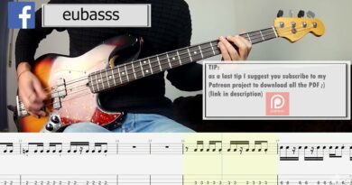 Depeche Mode - Enjoy The Silence BASS COVER + PLAY ALONG TAB + SCORE