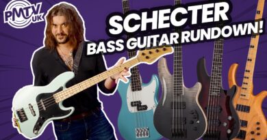 Ever Tried A Schecter Bass Guitar?! - Check Out The SLS, Omen, Banshee, J-4 & Stiletto!
