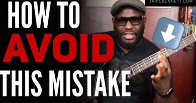 Fretting Hand Mistake & Correction Exercise | Bass Lesson Techniques | w/ Bass Teacher Daric Bennett