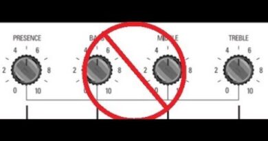 How should I set my guitar amp EQ?